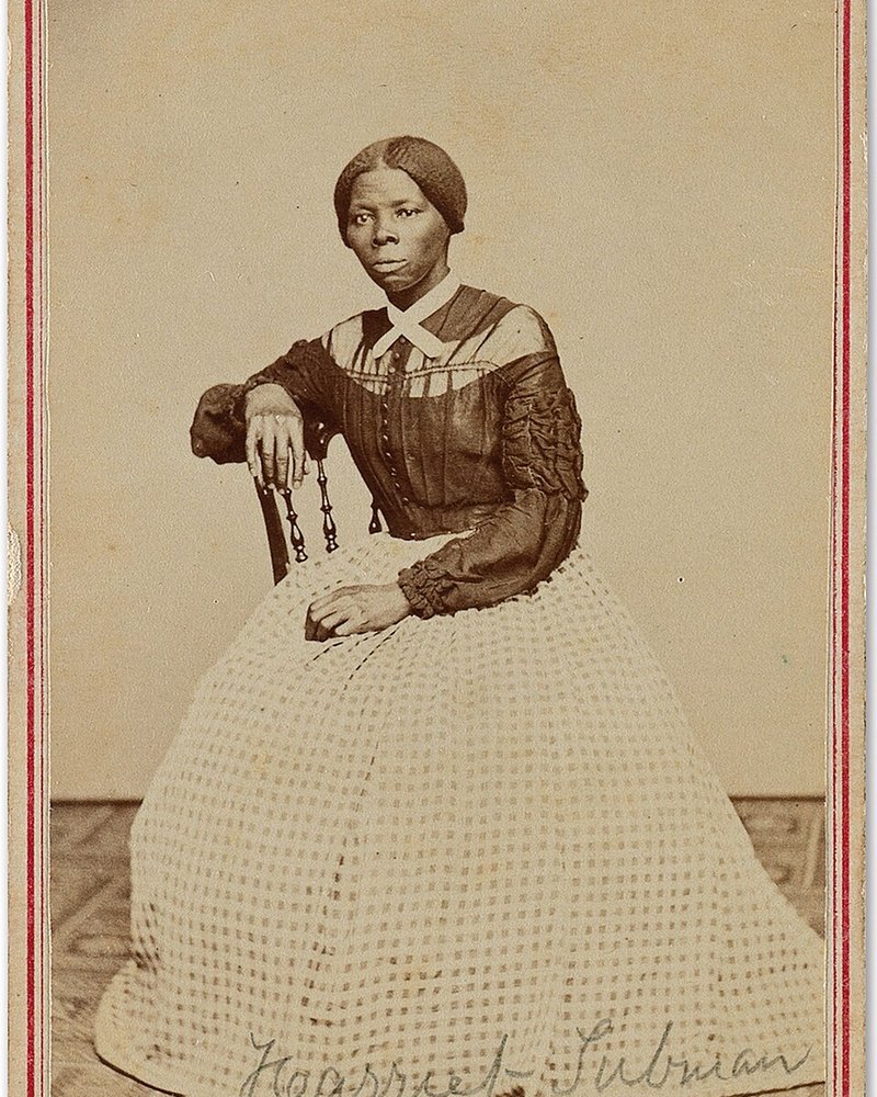 Photographic portrait of Harriet Tubman, circa 1868–1869.